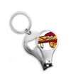thumbnail image 1 of Cortador de clavos Unbranded arte abstracto llavero Abrebotellas, 1 of 3