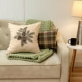 thumbnail image 2 of Donna Sharp Pine Star 2PC Pieced & Embroidered Cotton Decorative Pillow Set, 2 of 6