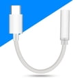 thumbnail image 4 of Cable de carga Tipo-C Bearachild a conector de audio de 3,5 mm Blanco, 4 of 5