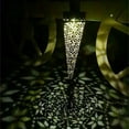 thumbnail image 5 of YgkuHd Solar Powered Courtyard Lights, Flower Shaped Hollow Out Atmosphere Lights Clearance, 5 of 6