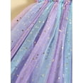thumbnail image 6 of Bagilaanoe Toddler Baby Girl Summer Dress Stars Print Sleeveless A-line Princess Dresses 12M 18M 24M 3T 4T 5T Kid Patchwork Tulle Skirt, 6 of 9
