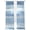 Blue, variant on Gray Blue Ombre Semi Sheer Curtains 108 Inch Length 2 Panels Set, Modern Abstract Watercolor Stripes Sheer Kitchen Curtain Privacy Voile Window Curtain for Living Room Bedroom Rod Pocket Drapes