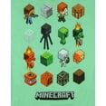 thumbnail image 4 of Minecraft T-Shirt Men's Game Essentials Grid Two-Sided Adult Graphic Tee, 4 of 5