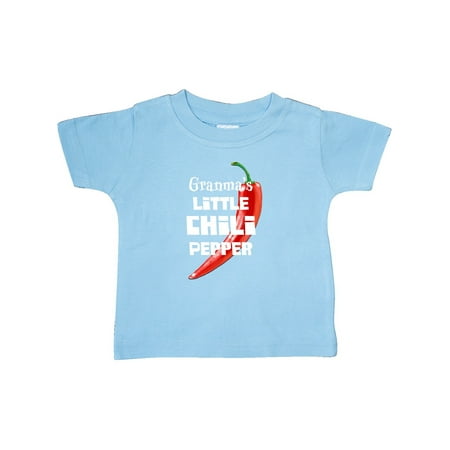 

Inktastic Granma s Little Chili Pepper Gift Baby Boy or Baby Girl T-Shirt