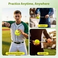 thumbnail image 2 of Softball Spinners Trainer in Pitching Trainer Tools, Pitcher Finger Strength and Skill Aids, Portable Softball Pitching Equipment, 2 of 7