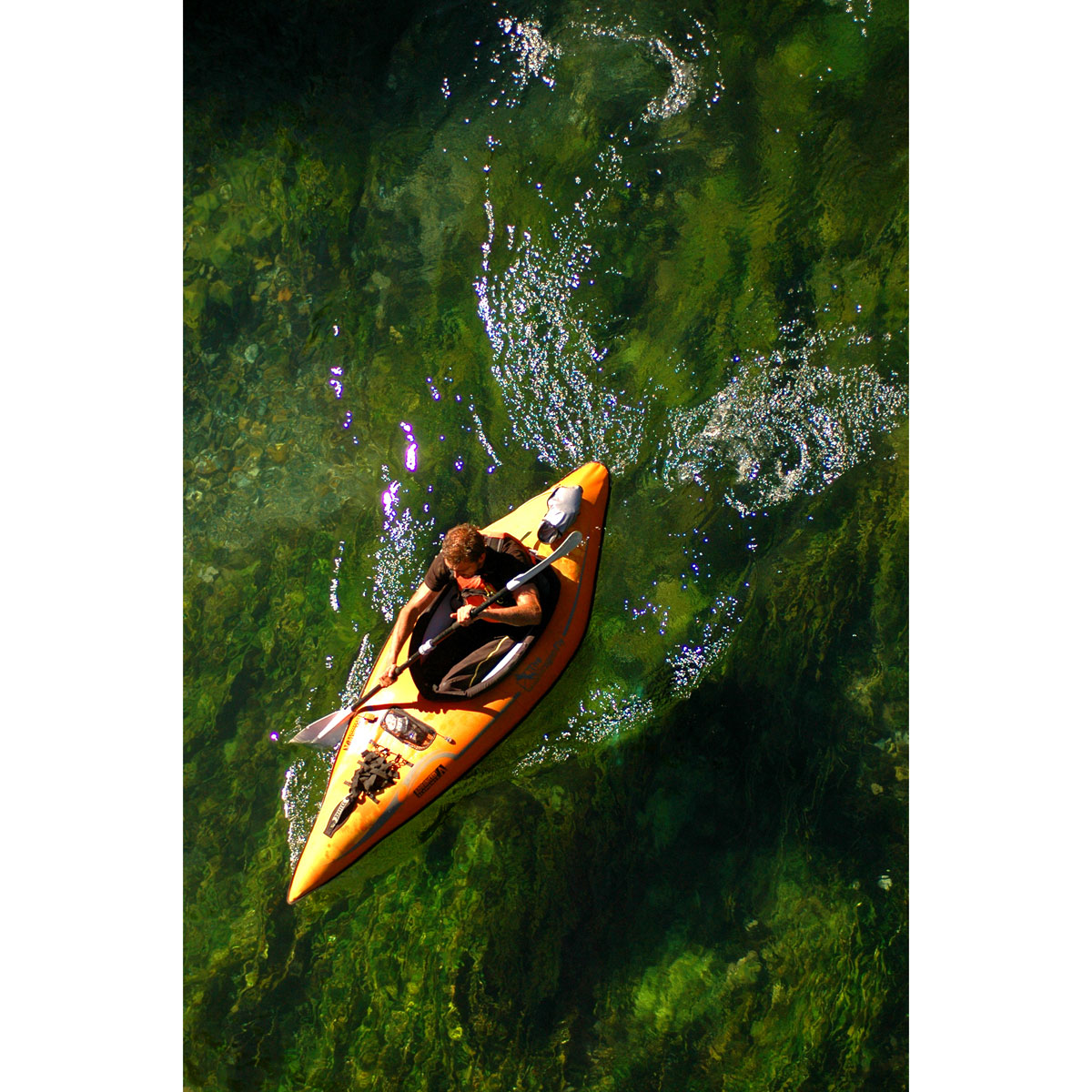 Advanced Elements LAGOON1 8'4" Inflatable Recreational Kayak