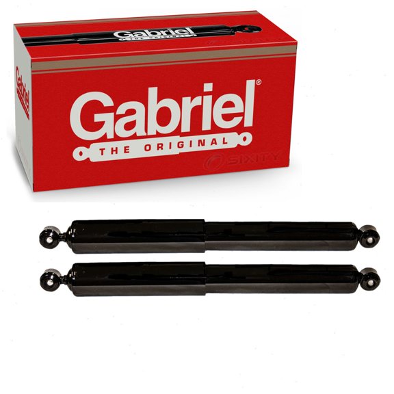 2 pc Gabriel 61506 ProGuard Shock Absorbers for Spring Strut Steering Suspension Shocks Struts Fits select: 1998-2004 NISSAN FRONTIER, 1995-1997 NISSAN TRUCK