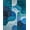 Blue, Pattern 2, variant on ODIKA 4'x6' Machine Washable Non-Slip Area Rug, Abstract Brushstroke Lattice with Layered Contour Lines High Traffic Rug, Blue, 252205