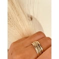 thumbnail image 3 of Two-Tone Thumb Fidget Spinner Ring for Women – Handmade Anxiety Relief Meditation Ring, 925 Sterling Silver & Gold-Plated Stress Reliever Ring, Boho Statement Jewelry, Unique Birthday Gift, 3 of 9