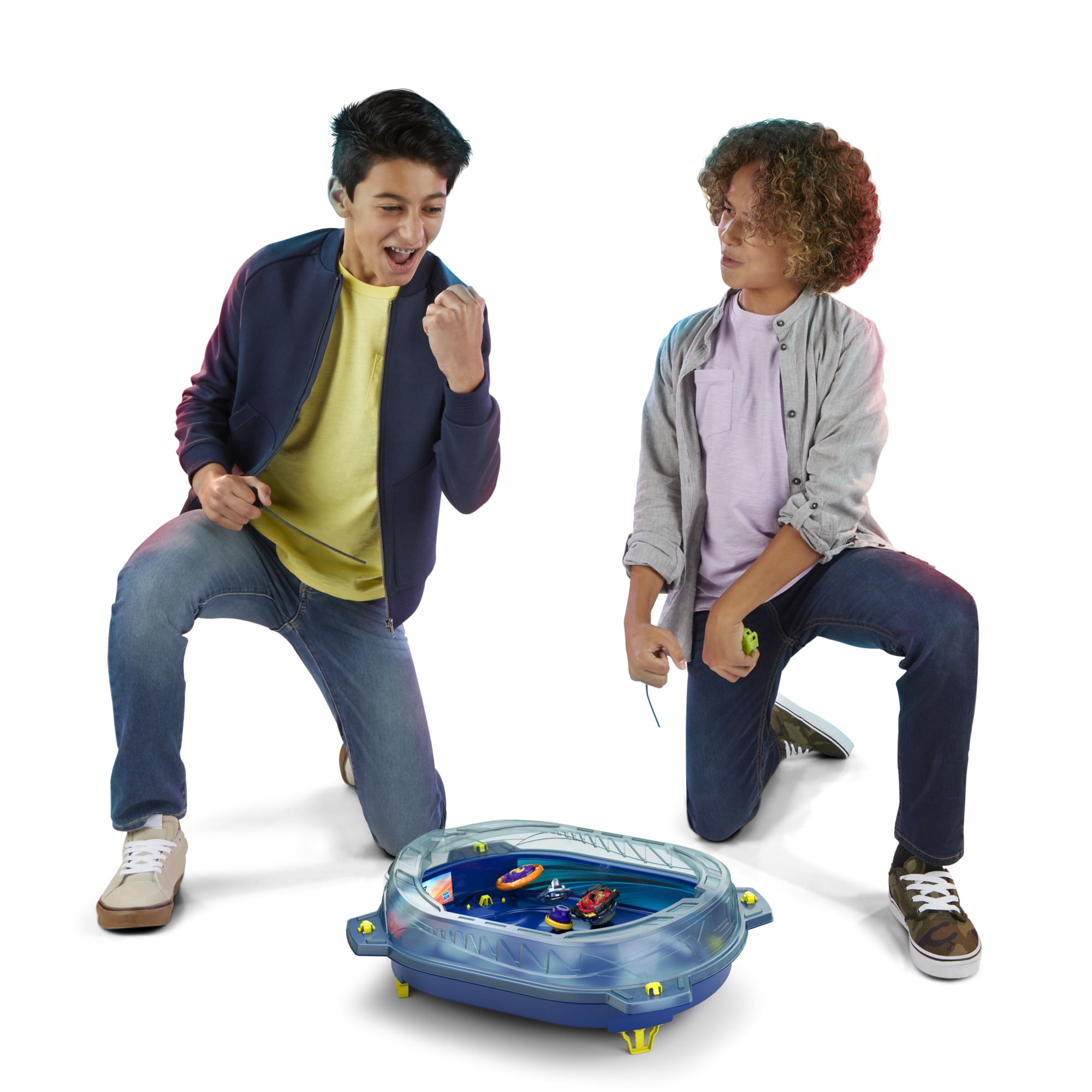 Hasbro Beyblade Burst Quadstrike Thunder Edge Battle Set | GameStop