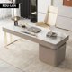 thumbnail image 3 of Rock Slab Desk Small Apartment Scandinavian Study Luxury Office Desk Computer Desk Modern Writing Desk Desk Home My Lux Decor Round, 3 of 10