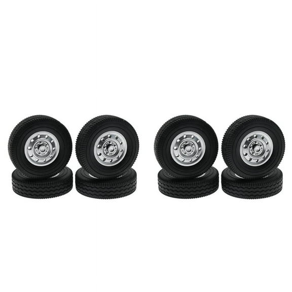 8Pcs Tire Tyre for D12 Mini 1/16 RC Drift Truck Car Spare Parts Accessories