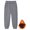 Dark Gray, variant on Huanglei Boys Girls Pants Leggings Full Length Lined Leggings Soft Comfortable Leggings Stretchy Sweatpants Jogger Pants