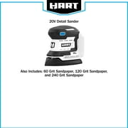 HART 20-Volt Detail Sander (Battery Not Included)