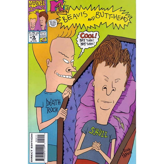 Beavis And Butt-Head #2 VF ; Marvel Comic Book