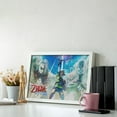 thumbnail image 4 of The Legend of Zelda Diamond Art Kits for Adults Diamond Art Gem Art Painting Full Drill Round Art Gem Painting Kit for Home Wall Decor 8"x12", 4 of 6