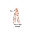 thumbnail image 3 of INSPIRE CHIC Foulards Fines pour Femmes Motif Feuille Bandeau Orange, 3 of 6
