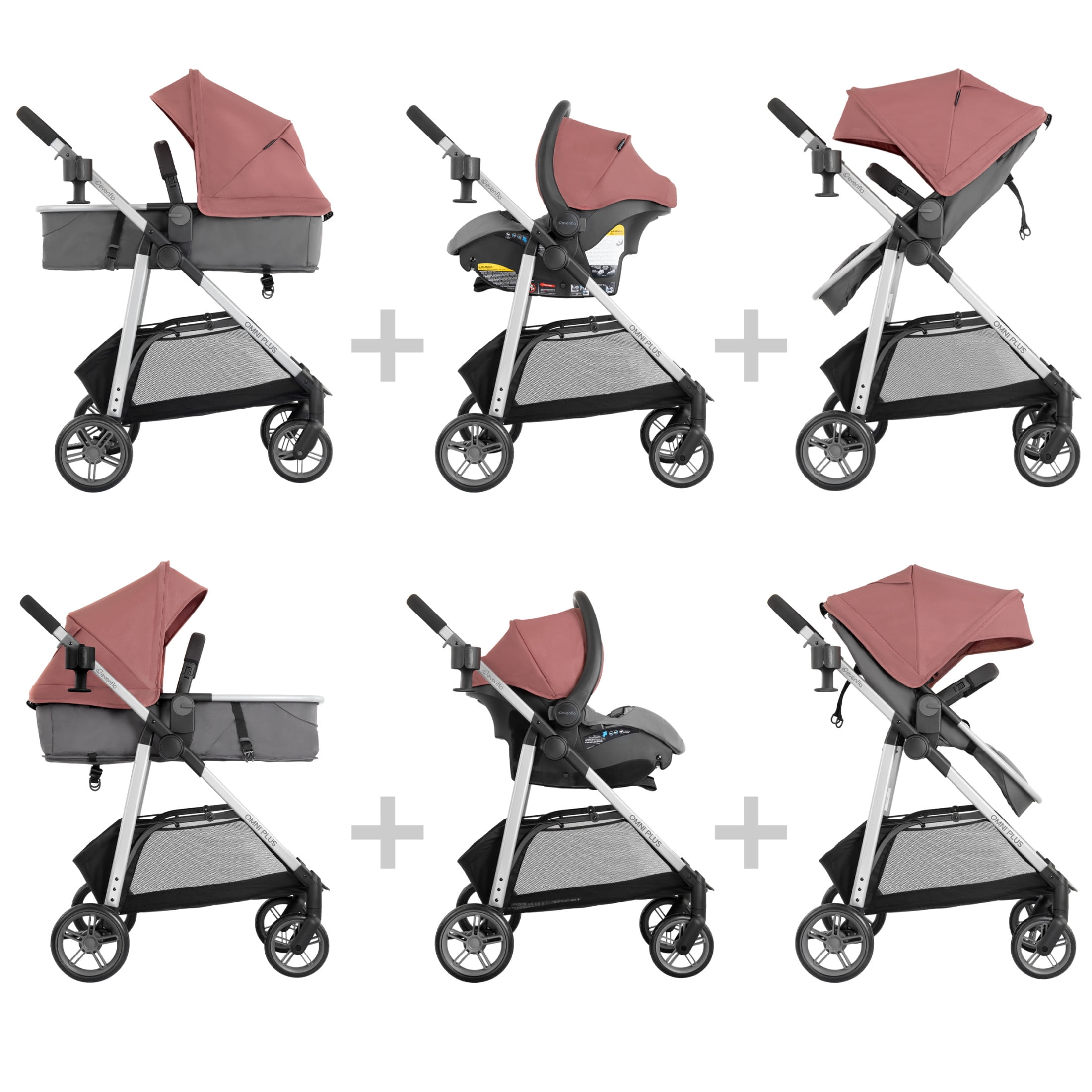 EV Omni Travel System(shasta Pink)