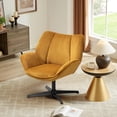 thumbnail image 1 of Silla FurnitureR Sillón Individual Moderna con rotación y elevación Amarillo, 1 of 7