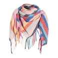 thumbnail image 1 of Foulard d'Hiver pour Femmes Mode Hiver Femmes Foulard Colorée Décontractée Foulard Carrée à Pompons Châle Foulard pour Femmes Foulard d'Hiver pour Femmes Hiver Foulard d'Hiver pour Femmes, 1 of 5