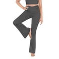 thumbnail image 1 of Pantalones De Polainas Informales, Pantalones Cruzados En V Acampanados Flexibles Transpirables Para Caminar Para Escalar Cergrey Gris S, 1 of 5
