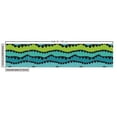 thumbnail image 3 of Ambesonne Abstract Fabric by the Yard Upholstery, Waves Art, 10 Yards, Multicolor, 3 of 5