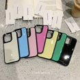 thumbnail image 3 of Niche summer simple solid color suitable for Apple 14pro max phone case iphone11 Maiden 12 new 13pro LXY, 3 of 7