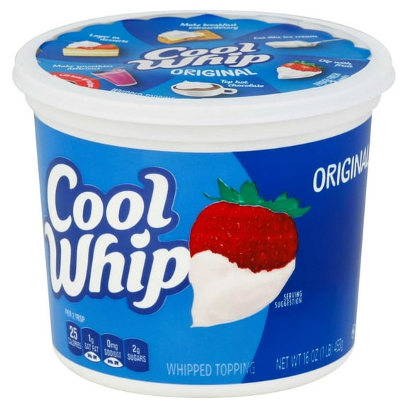 Cool Whip Original Whipped Topping Dessert Sprinkles and Decorations, 16 oz, 12 Counts Box (12 Pack)