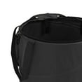 thumbnail image 3 of Nieyigj 24 Gallon Pop Up Camping Trash Can with Zippered Lid, Heavy Duty Oxford Cloth Foldable Yard Waste Bag, Portable Outdoor Garbage Container for Garden, Picnic, and RV Travel, Black, 3 of 9