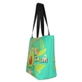 thumbnail image 2 of Kll Tote Bag For Women Avocado Keep Calm Print Shopping Grocery Reusable Bags For Office School Shopping Travel, 2 of 7