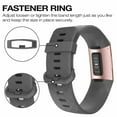 thumbnail image 4 of adepoy Compatible with Fitbit Charge 3 Bands for Women Men Large Small, Adjustable Replacement Wristbands for Fitbit Charge 3 and Fitbit Charge 3 SE, 3 Pack, 4 of 7