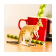 Safari 100108 Kangaroo Figurine with Joey Multi Color
