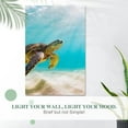 thumbnail image 4 of Dreamtimes Poster Prints Wall Paper Art Decor turtle tortoise ocean sea 12x18 inch Photo Picture Poster for Home Bedroom Living Room Kitchen, 4 of 7