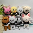 thumbnail image 3 of 8PCS 8" Kids Plush Doll Toys Cartoon anime Doll Soft Stuffed Cartoon Skzoo Plush Toy Gift Toys for Kids Fans, 3 of 6