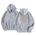 thumbnail image 4 of SIYUDAN Hoodies For Women Jesus Loves You Sweatshirt Letter Print Hoodies Oversized Women Pullover Women Fall Jacket Preppy Clothes, 4 of 5