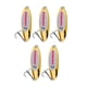 thumbnail image 4 of 5 Piezas Cucharas de Pesca perfecl señuelos cebos de metal 35g, 4 of 8