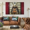 thumbnail image 3 of Japanese Samurai Armor Poster Decorative Painting Canvas Wall Art Living Room Posters Bedroom Painting,Unframe-style,20x30inch(50x75cm), 3 of 8
