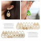 thumbnail image 5 of Conjunto de Aretes de Madera Natural para Creación Artesanal, 5 of 9