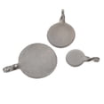 thumbnail image 3 of 3pcs Professional Stainless Steel Targets Shooting Training Targets (Dark Silver), 3 of 7
