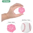 thumbnail image 2 of 12-Pack Wicker Rattan Balls 40mm/1.6 Inch Decorative Orbs Vase Fillers Bowl for Christmas/Weddings/Thanksgiving/DIY Crafts/Home Decor [Pink], 2 of 6