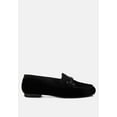 thumbnail image 6 of Awen Monochromatic Horsebit Real Suede Loafers, 6 of 9