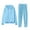 Light Blue, variant on Two Piece Sets for Women - Long Sleeve Hoodie With Sweatpants Set Womens Matching Sets Womens Activewear Sets