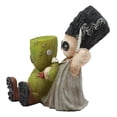 thumbnail image 2 of Ebros Day Of The Dead True Love Hurts Pinhead Monster Frankenstein Bride And Groom Couple Figurine Collectible Sculpture, 2 of 4