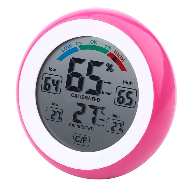 Digital Hygrometer Indoor Thermometer Durable Sturdy Electronic Humidity Meter High-Quality Office For Home ANGGREK Otros