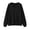 (Type 7)Black, variant on Otvok Winter Women Waffle Knit Top, V‑Neck Drop‑Shoulder Long Sleeve Loose Casual Pullover Shirt