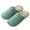 Green, variant on AKAFMK Winter Slippers for Women,Women's Solid Color Plush Warm Home Indoor Fashionable Thick Bottom Slippers