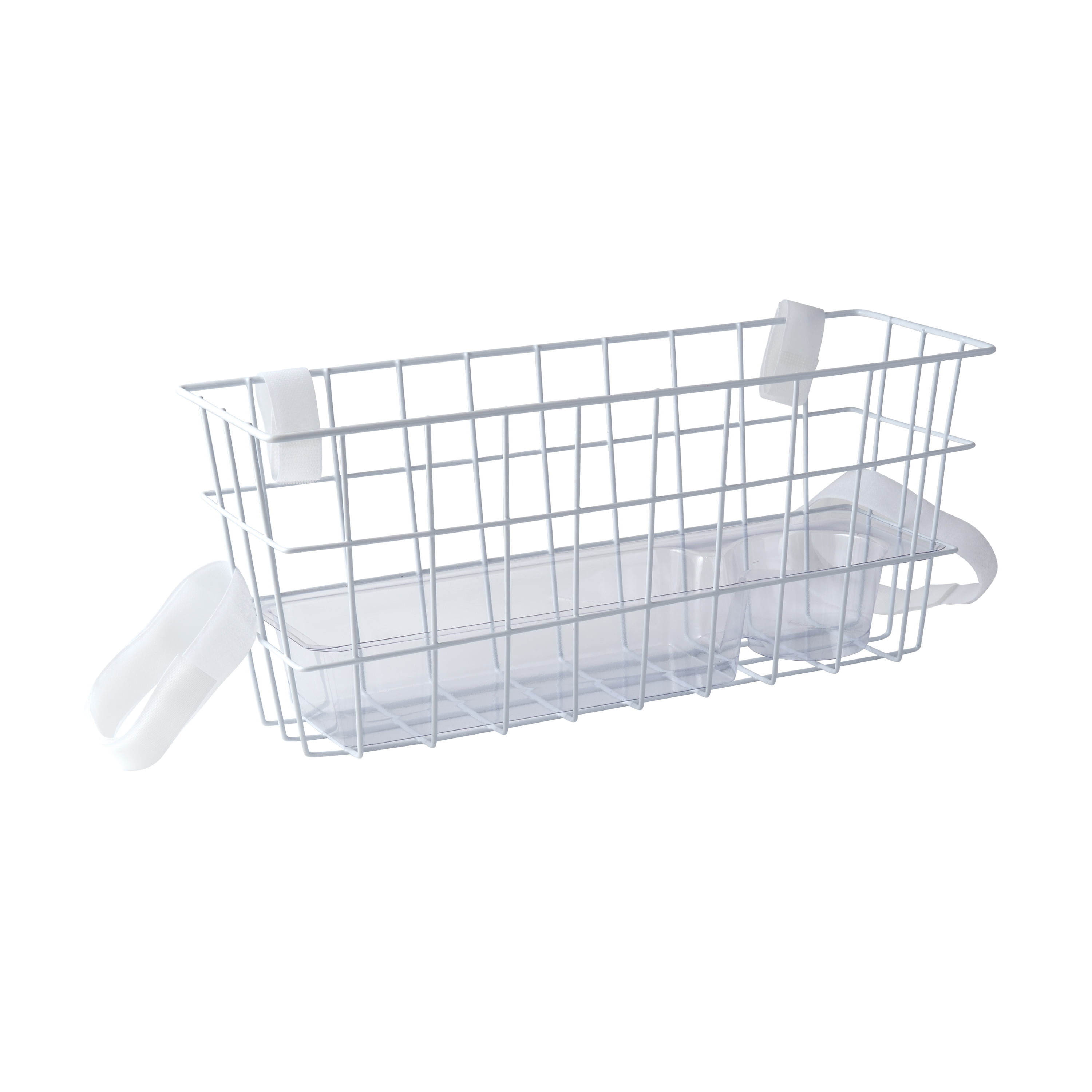DMI Walker Basket with Removable Liner and Cup Holder