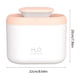 thumbnail image 3 of Mini Humidificador Portátil Usb de 3,3 L, Difusor de Aceites Esenciales para Viajes, con Luz Nocturna y Apagado Automático. Silencioso, Ideal para La Habitación Del Bebé, El Coche o El Escritorio., 3 of 6