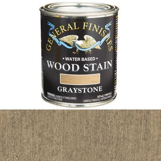 General Finishes Water Based Wood Stain, Tobacco Stain, Quart, Low Odor,  Indoor Use Only