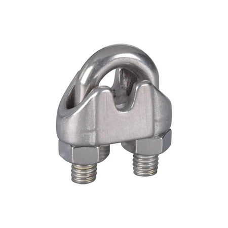 UPC 038613348899 product image for National Hardware V4230 Weather Resistant Wire Cable Clamp, 3/16 in, Stainless S | upcitemdb.com